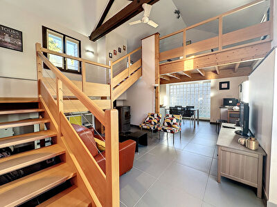 Maison atypique rénovée avec grand terrain arboré à Saint-Avertin