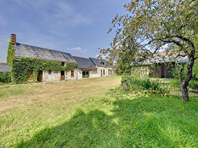 Maison ancienne 180 m² à Sorigny - Terrain 1 hectare, 6 chambres, granges
