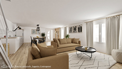 Surface brute Montperreux 122 m2