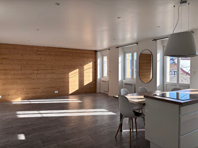 A LOUER Appartement T4 de 88 m2 au centre de Morteau