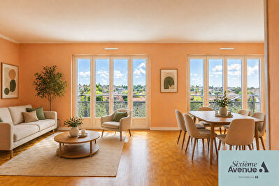 Centre ville 2ème étage 5 pièce(s) 83.40 m2 CHILLY MAZARIN photo 3