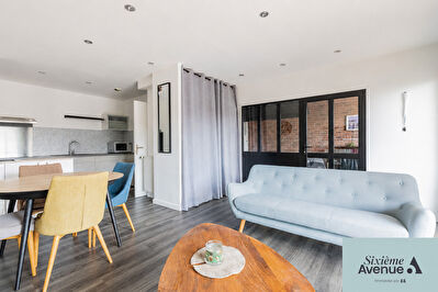 46M² centre ville - vendu meublé-parking-borne VE-aucun travaux CHILLY MAZARIN