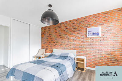 46M² centre ville - vendu meublé-parking-borne VE-aucun travaux CHILLY MAZARIN photo 2