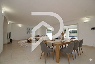 SAINT LAURENT D AIGOUZE -PISCINE GARAGE- TERRAIN 657m²