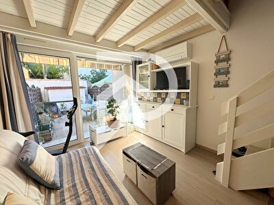 CARNON PLAGE - MAISONNETTE 1 CHAMBRE - TERRASSE - PARKING