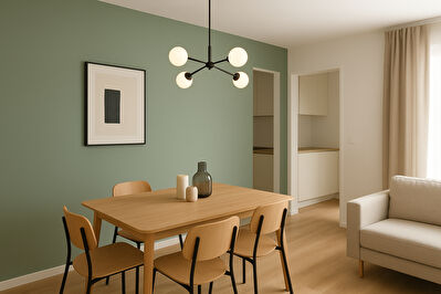 Duplex avec 3 chambres et jardin privatif dans résidence neuve