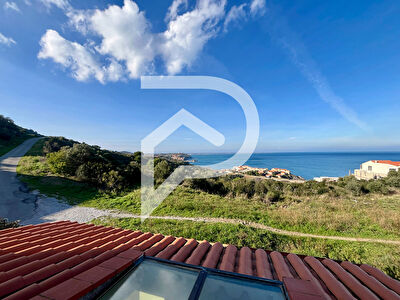 EXCLUSIVITE - PORT VENDRES - Maison avec vue mer