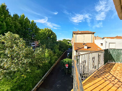 Perpignan Saint Martin T4 de 106m2 avec balcon et garage