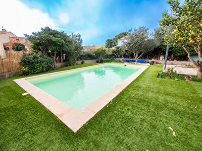 Perpignan Sud Villa 3 faces avec piscine et grand garage