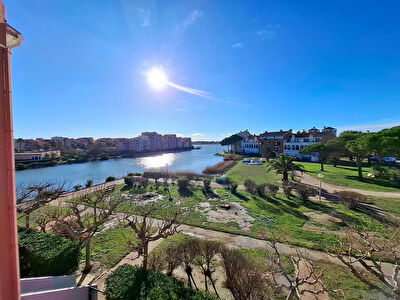 Barcarès Cap Coudalère T2 avec terrasse plein SUD