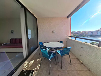 Barcarès Cap Coudalère T2 avec terrasse plein SUD