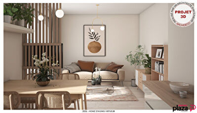 Appartement Gaillard - 2 pièces - 38.16 m²