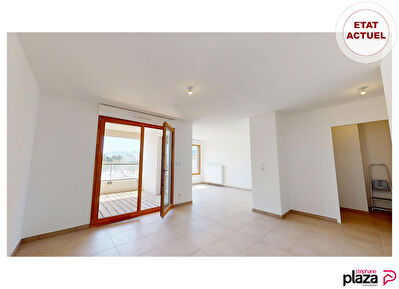 Appartement Ambilly - 4 pièces - 80.03 m² avec cave et place privée.