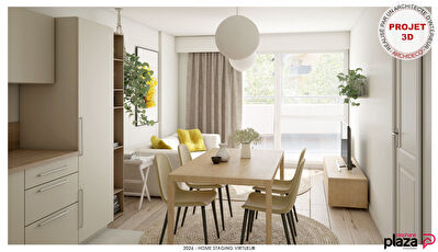 Appartement Annemasse 2 pièces + place privée.