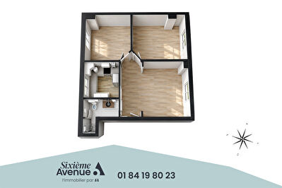 Appartement Chaville 3 pièces de 49 m2 CHAVILLE photo 7