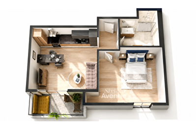 Sèvres - Appartement récent de 2 pièces 40 m2, balcon, parking SEVRES photo 7