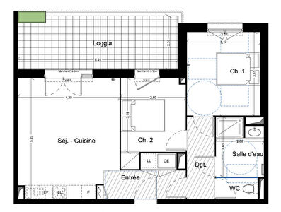 APPARTEMENT NEUF T3 NARBONNE