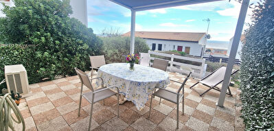 Appartement Saint Pierre La Mer vue mer