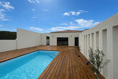 Villa d'architecte de plain pied à Narbonne