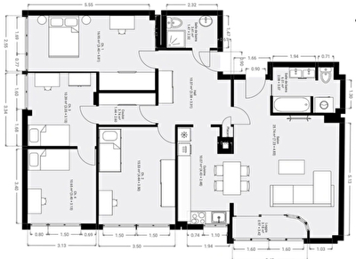 Appartement Paris - 5 pièce(s) - 117 m2