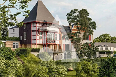 CADRE EXCEPTIONNEL 2  ESPACES EN DUPLEX AVEC COUR 88.06 ET  POSSIBILITES DE TERRAIN ATTENANT