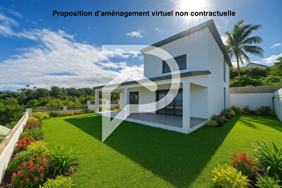 Villa F4 neuve vue sur mer.