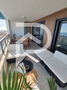 T3 haut de gamme. Vue mer. Résidence récente