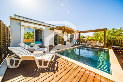 Villa contemporaine F4 avec piscine / Bois d'Olives, Saint-Pierre