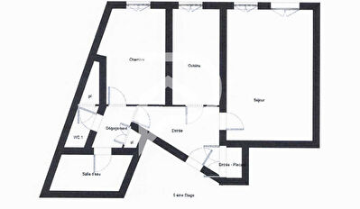 Boulogne-Billancourt - 2 pièces - 56 m² - Quartier République Point du jour