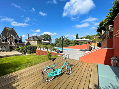 Brive-la-Gaillarde, villa en Brasier, 4 chambres, 1 bureau, piscine, 182.63 m2 !