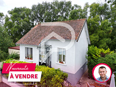 Maison 5min de Bueil 4 pièces sous-sol + garage au centre d'Ivry la Bataille