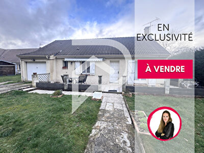 Maison de plain pied 3 chambres à 5mn de Ezy sur Eure