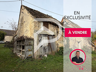 CCPH De Houdan, Grange/dépendance en pierres à restaurer totalement
