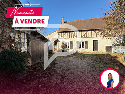 Maison ancienne avec grand terrain et beau potentiel d'agrandissement à 15 mn de Houdan
