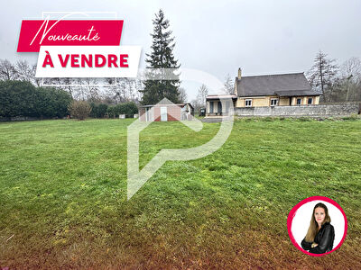 Maison 2 chambres - Grand terrain de plus de 4000 m² - Commodités à pied à 10 mn de Ezy sur Eure