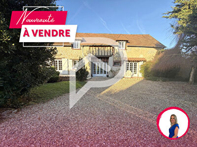 Maison ancienne pleine de charme, dépendance, bien rare à la vente à 15 mn de Houdan
