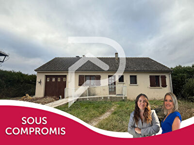 Maison à rénover plain pied 2 chambres sur une commune avec écoles à 10 min de Ezy sur Eure