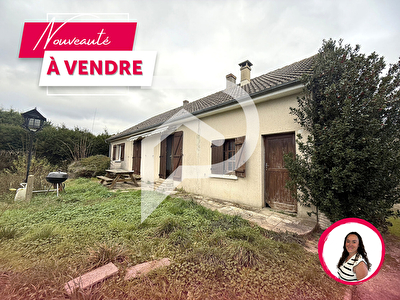 Maison à rénover plain pied 2 chambres sur une commune avec écoles à 10 min de Ezy sur Eure