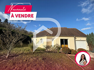 Maison 90m² plain pied 3 chambres sur une commune avec école à 5mn d'Ezy sur Eure