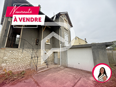 Maison familiale de 75m², 3 chambres, sur une commune avec écoles maternelles et primaires à 10 mn de Bueil
