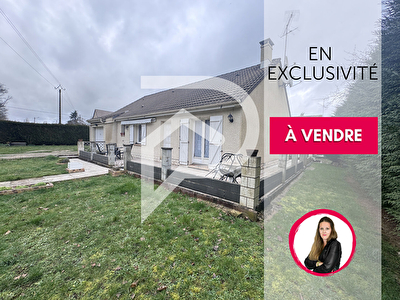 Maison de plain pied 3 chambres à 15 mn de Bréval