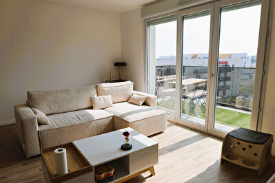 Appartement familial 91 m²  - 4 chambres - Dernier étage - Balcon - 2 parkings