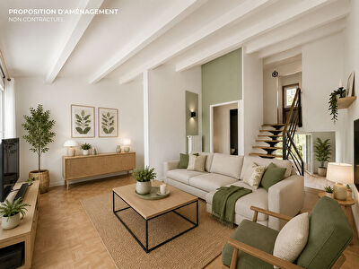 A VENDRE MAISON MITOYENNE 89 m² Jardin Garage