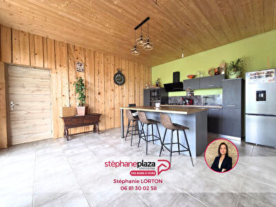 Ferme bressane 87m², 2 chambres, terrain de 5660m²