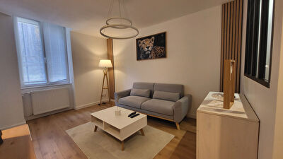 Appartement rénové à Lons Le Saunier, 2 pièces, 48m²