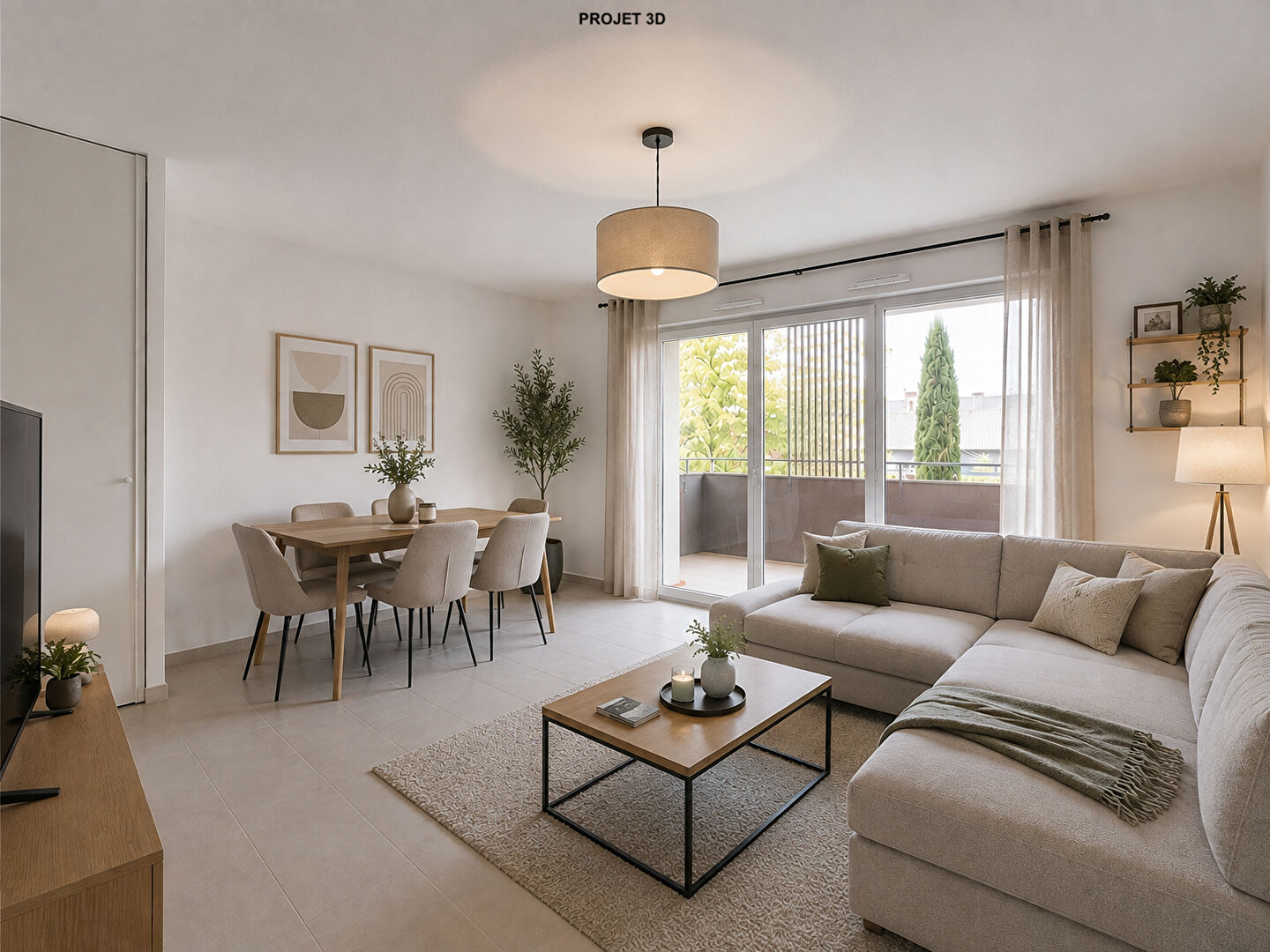 Photo du bien : Appartement 3 pièces 60 m2