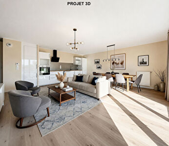 Appartement Quint-fonsegrives 3 pièce(s) 70 m2