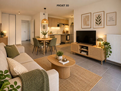 Appartement Saint Orens De Gameville 3 pièce(s) 58 m2