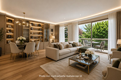 Spacieux cinq pièces avec balcons - calme - verdure et fort potentiel ! PARIS