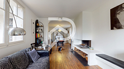 Maison Art Déco - Quartier Saint-Wandrille : séjour double, 3/4 chambres, terrasses et dépendance ? DPE E